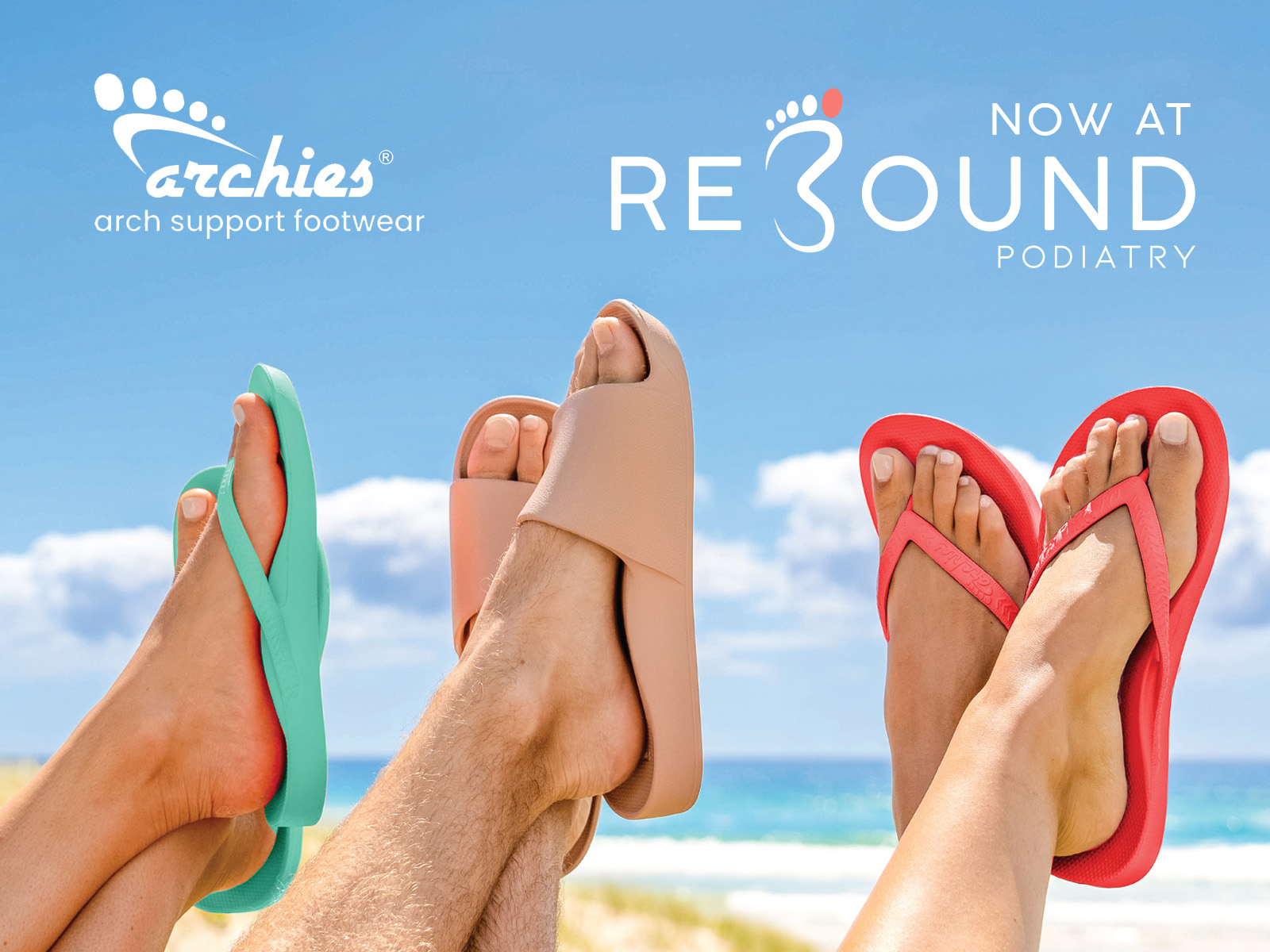 Archies Thongs Stockist Perth, Podiatry Clinic — Perth Podiatry